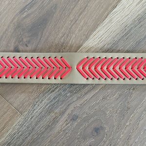 H&M neon and tan high waist snap belt. Never worn!